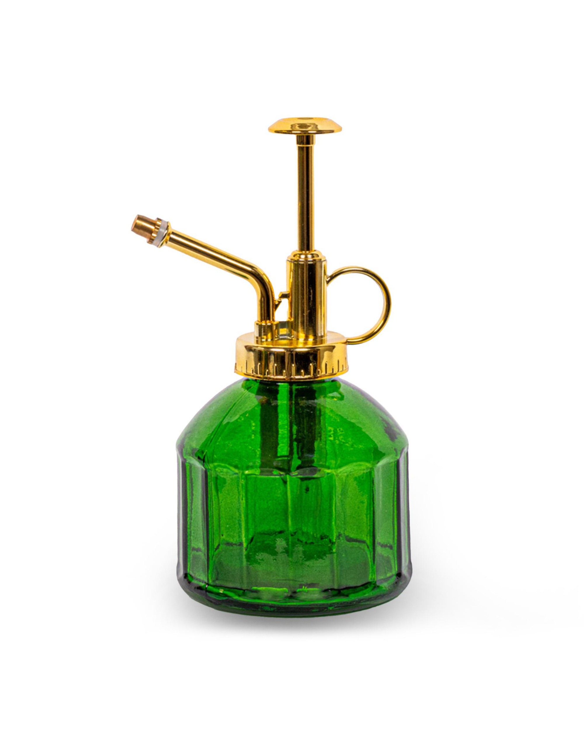Grüne Glas-Sprühflasche – Feiner Nebel für Zimmerpflanzen – Douceur Maison