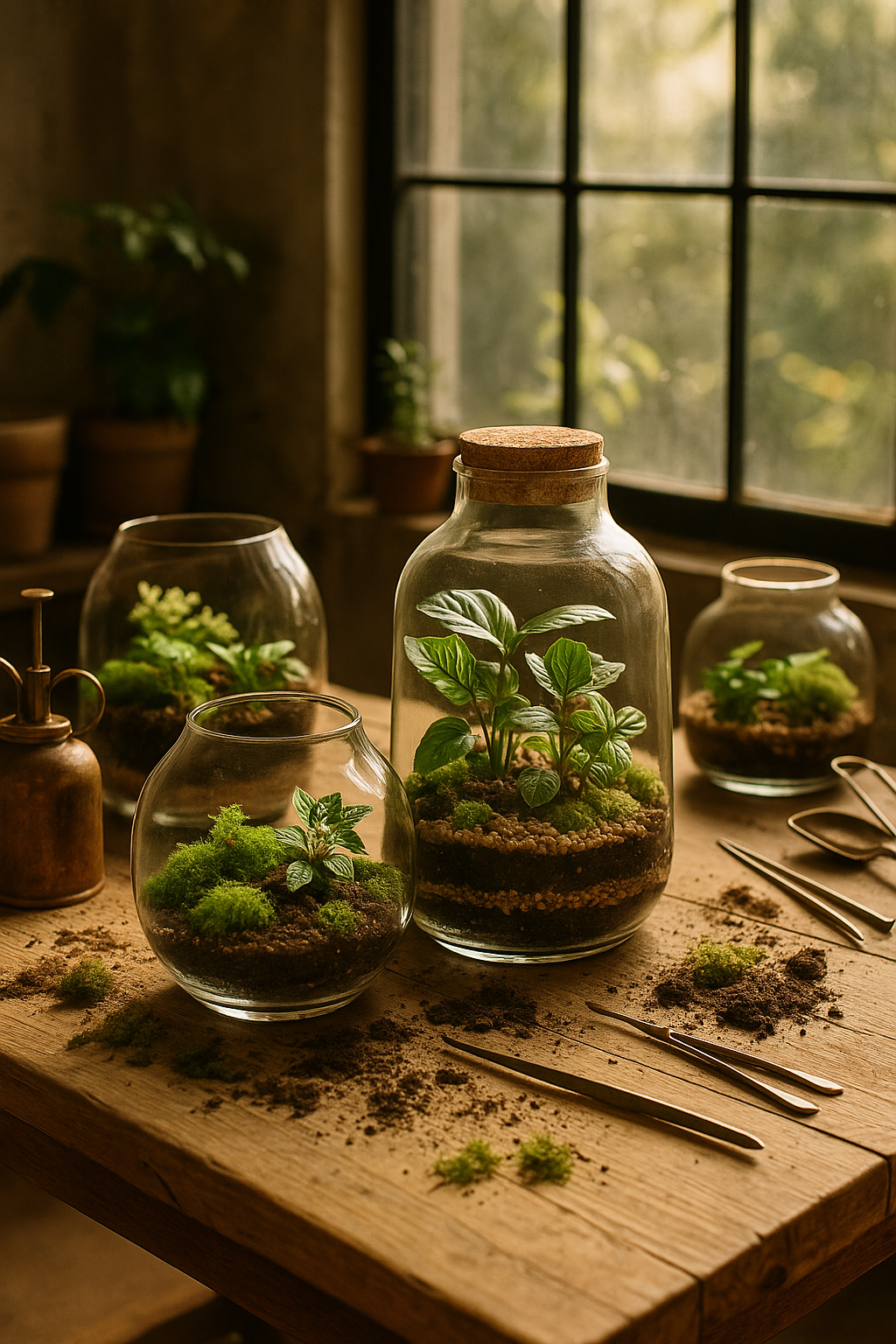 Terrariums & mini-jardins