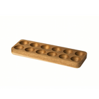 Support à Œufs en Bois – Range-Œufs Design 6 ou 12 Compartiments | Cuisine & Art de Vivre