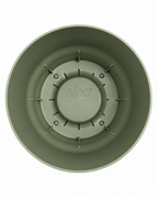 Elho Greenville Rond Vert Feuille – Pot avec réservoir d’eau – Ø14 / Ø20 cm