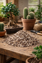 Draining Mineral Substrate for Plants – Aerating Mix for Cacti, Succulents, Bonsai, and Houseplants