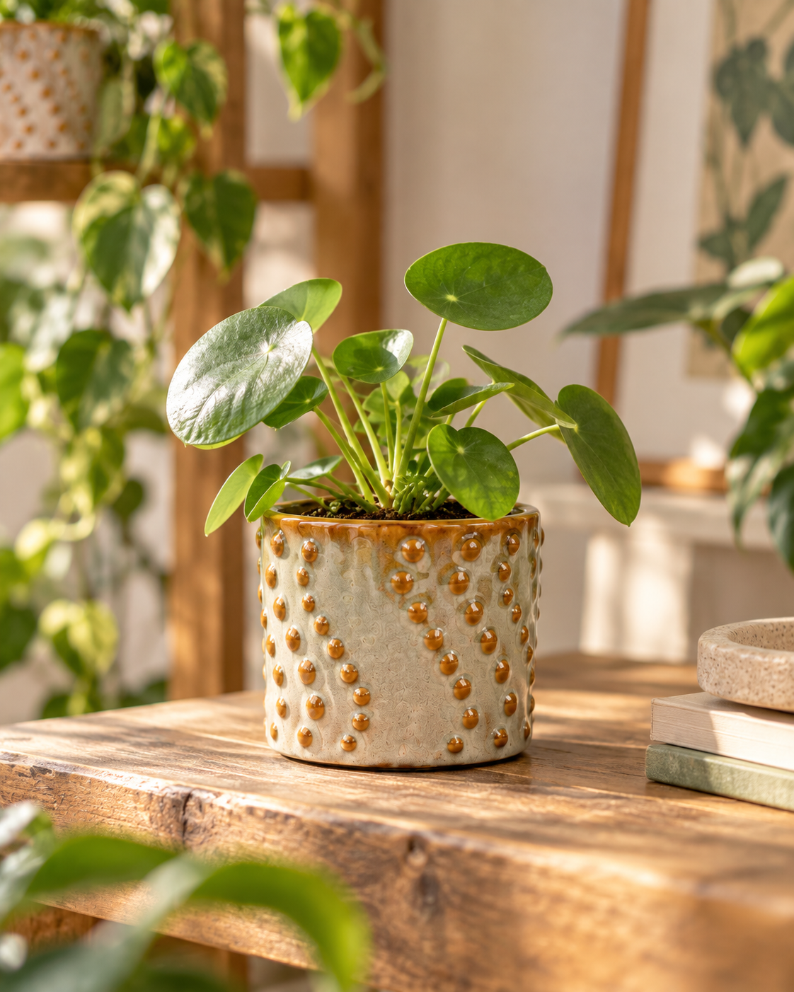 Madrid – Lot de 6 mini cache-pots en céramique – Ø7,2 × H6,3 cm