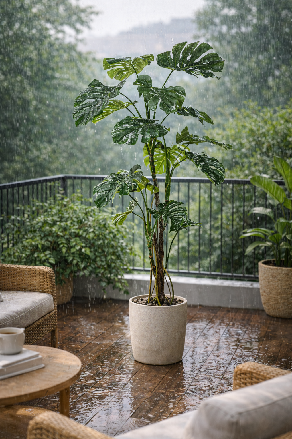 Artificial Monstera 180 cm – Large Decorative Tropical Plant