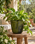 Palerme Marbre Vert – Pot en plastique recyclé – Ø27 à Ø40 cm