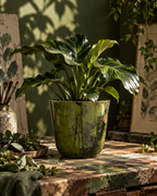 Palerme Marbre Vert – Pot en plastique recyclé – Ø27 à Ø40 cm