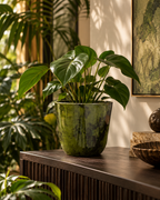 Palerme Marbre Vert – Pot en plastique recyclé – Ø27 à Ø40 cm
