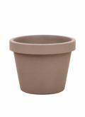Lira Taupe – XXL stone-effect pot – Ø65 / Ø75 cm