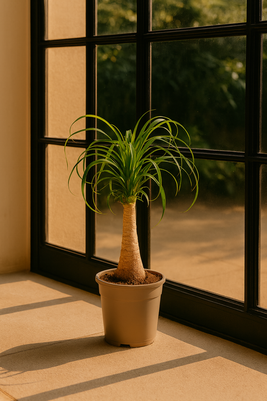 Beaucarnea Recurvata — Pied d’Éléphant — Élégance naturelle & tronc sculptural