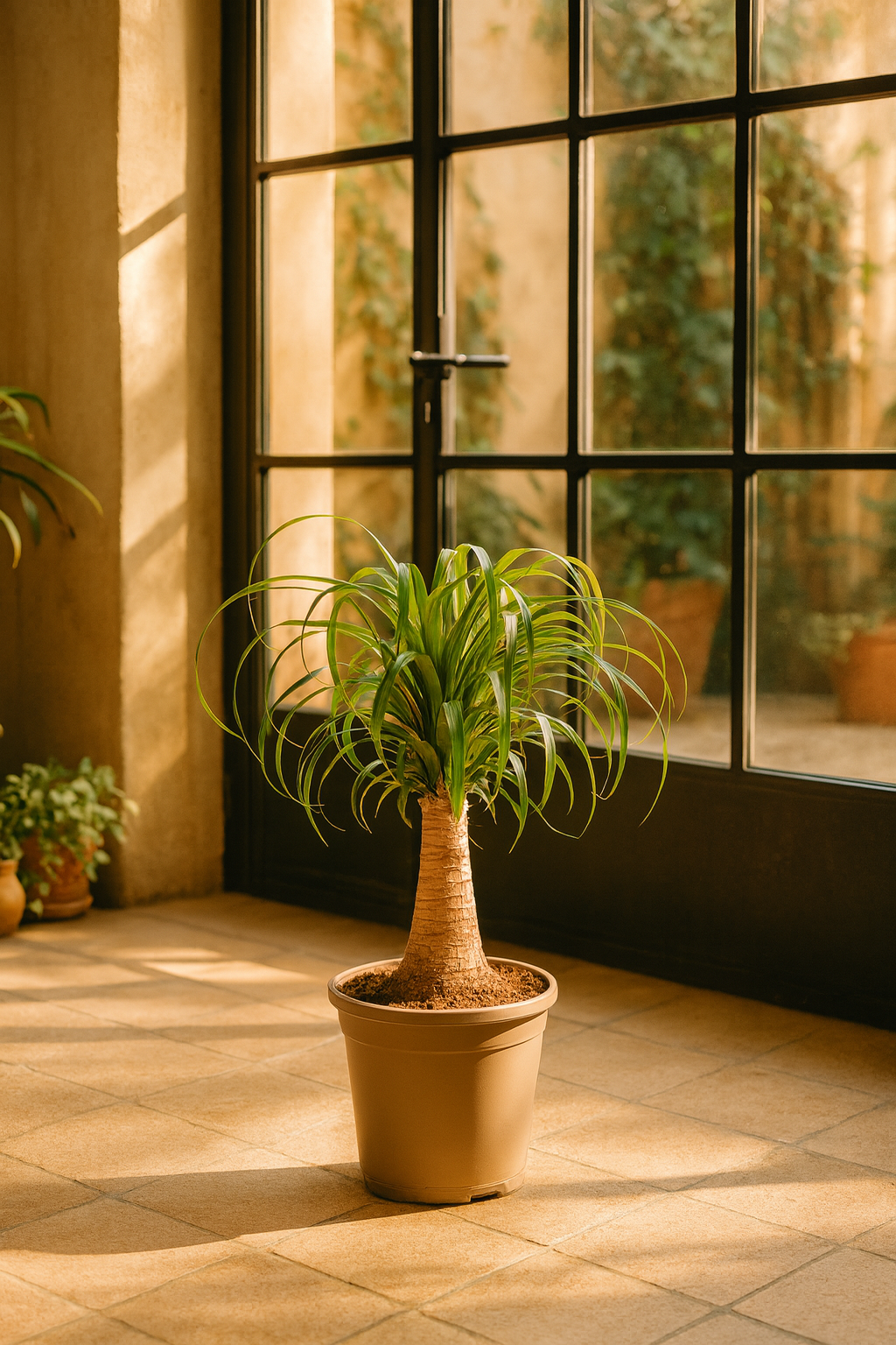 Beaucarnea Recurvata — Pied d’Éléphant — Élégance naturelle & tronc sculptural
