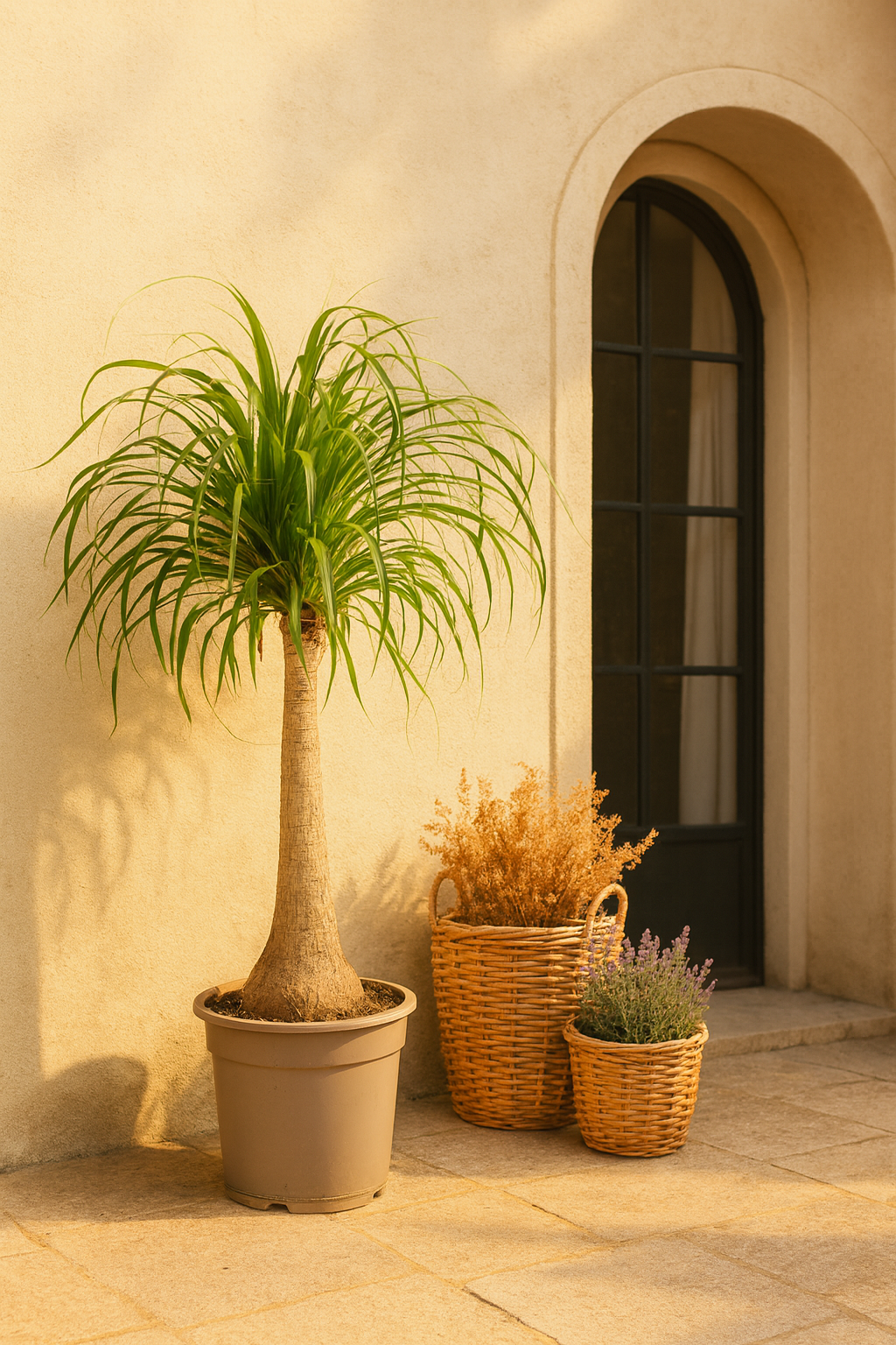Beaucarnea Recurvata — Pied d’Éléphant — Élégance naturelle & tronc sculptural
