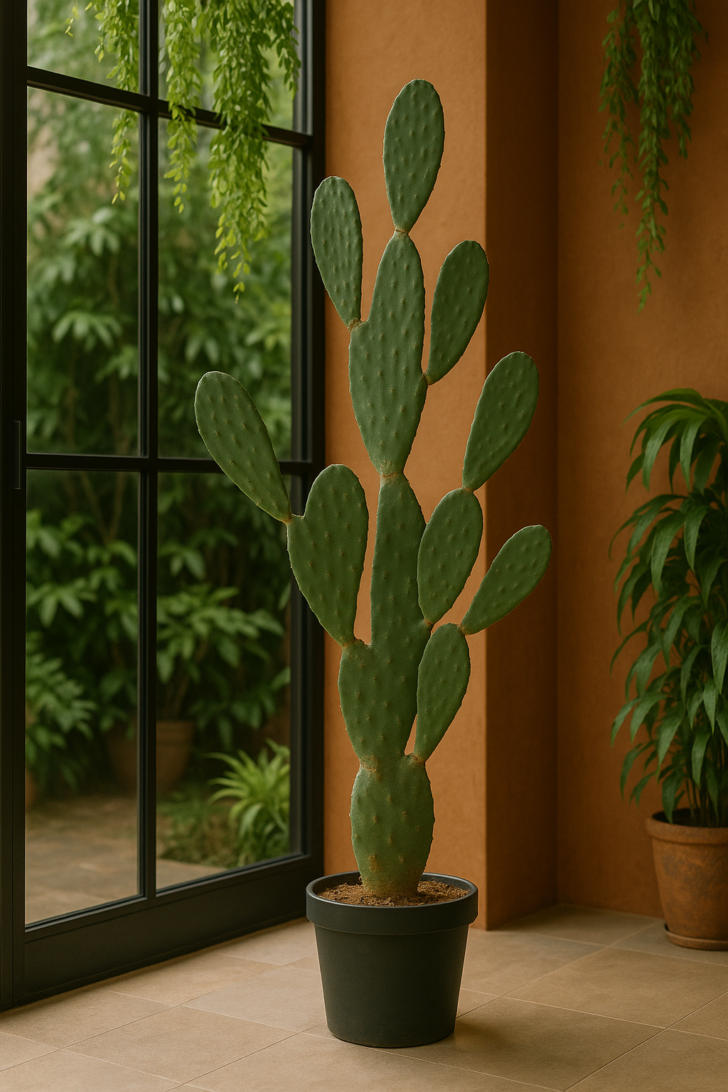 Opuntia Ficus Indica – Le cactus emblématique & solaire – Ø38 cm – 120 cm