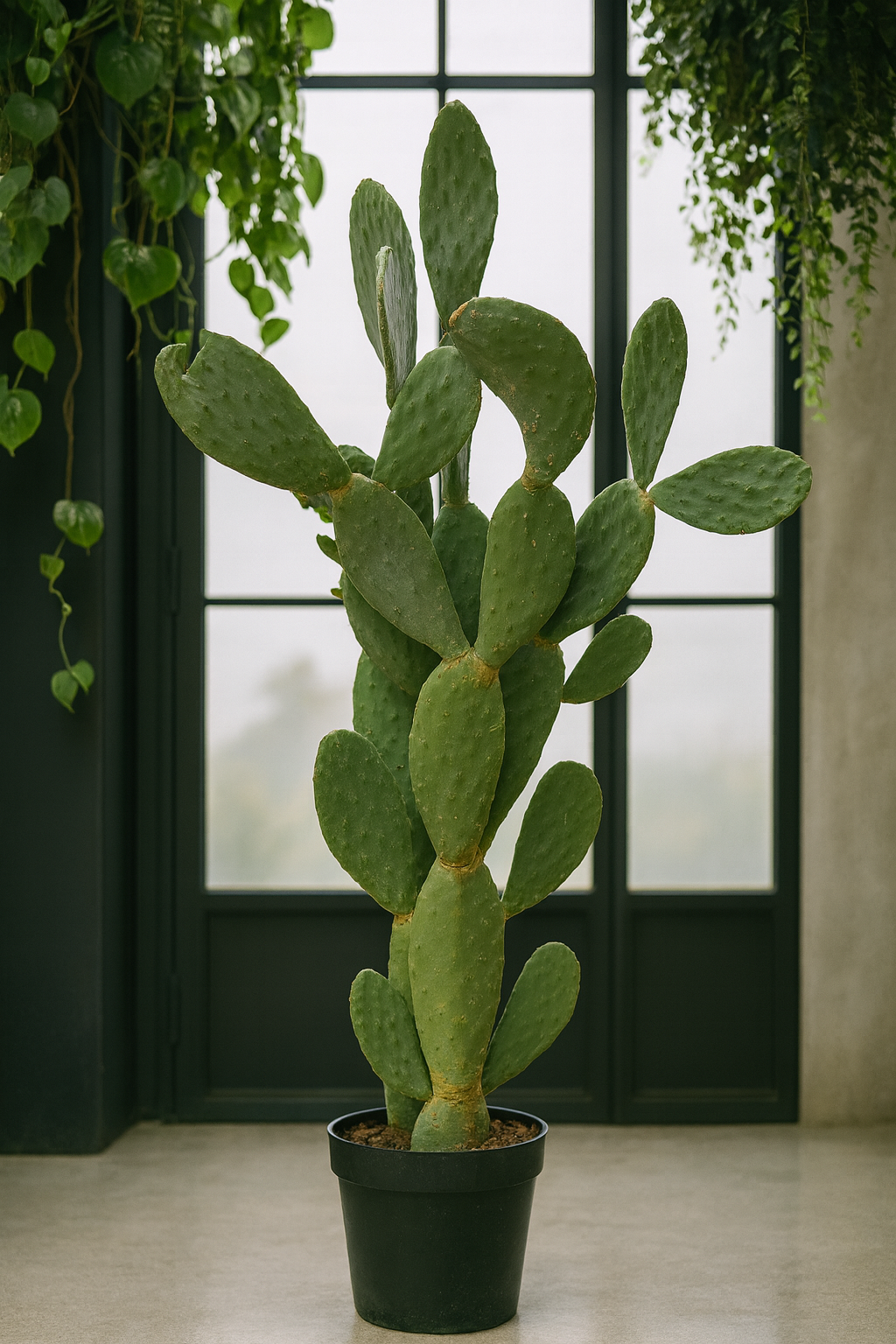 Opuntia Ficus Indica – Le cactus emblématique & solaire – Ø38 cm – 120 cm