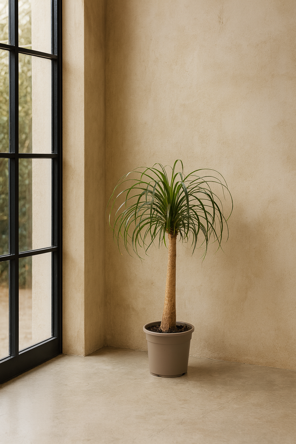 Beaucarnea Recurvata — Pied d’Éléphant — Élégance naturelle & tronc sculptural