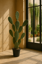 Opuntia Ficus Indica – Le cactus emblématique & solaire – Ø38 cm – 120 cm
