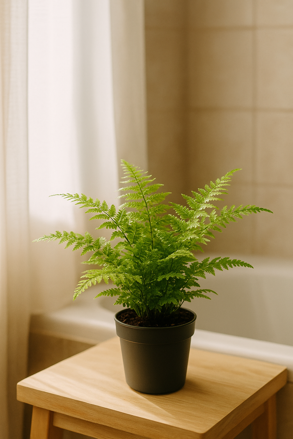 Set de 6 Mini Plantes Vertes – Pot Ø6 cm | Asparagus, Coffea Arabica, Ficus Ginseng, Fougère, Hedera, Bergpalm