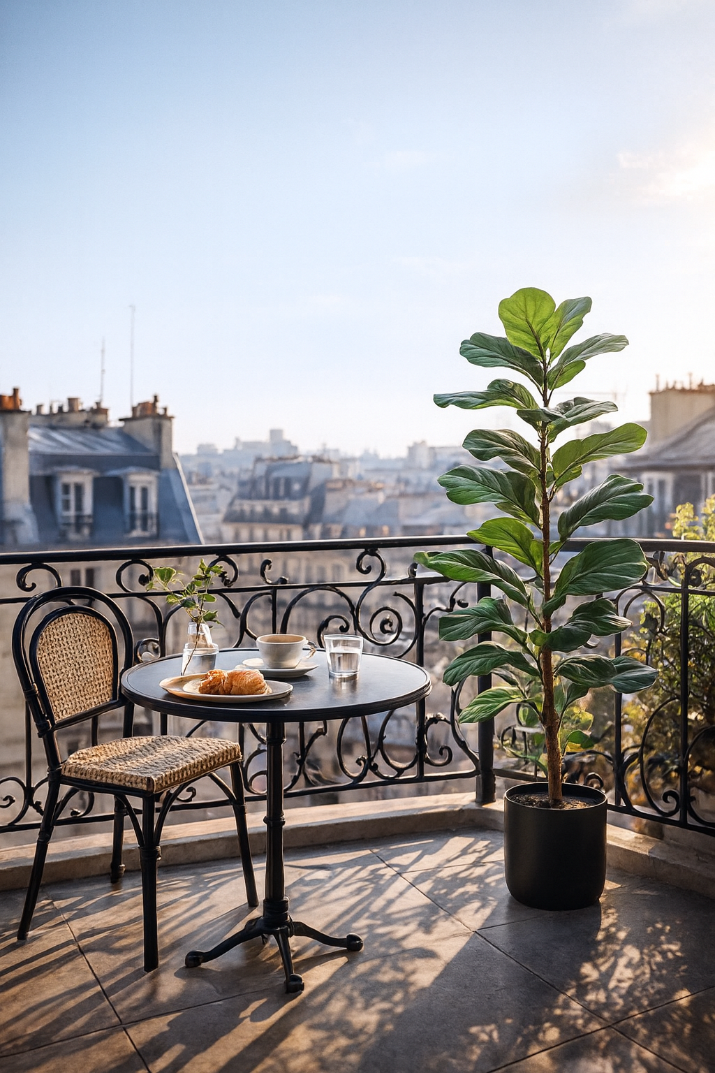 Ficus Lyrata Artificiel – Plante décorative premium – 90 à 180 cm