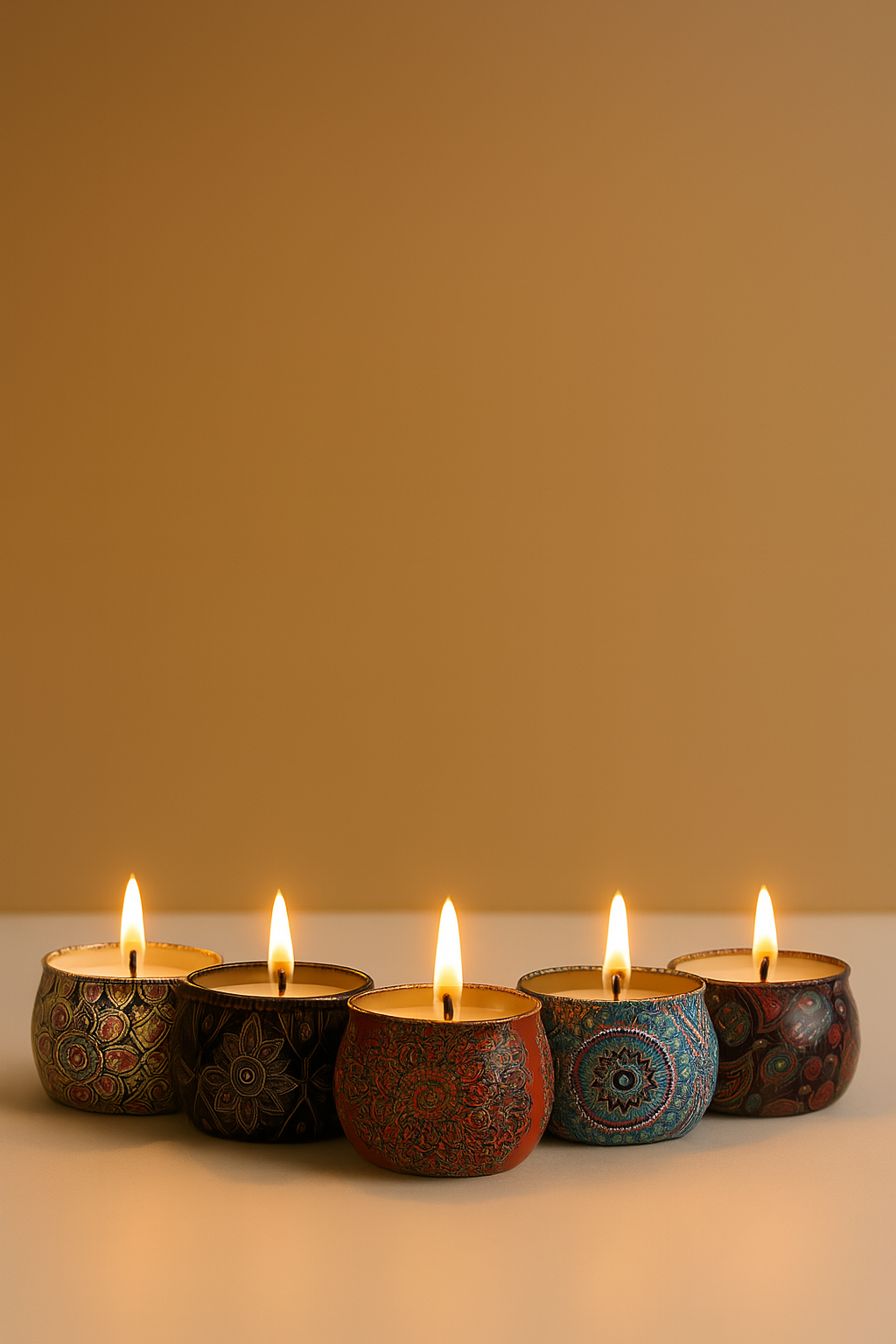 Bougie Parfumée Naturelle – Ambiance Cocooning & Spa