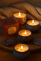 Bougie Parfumée Naturelle – Ambiance Cocooning & Spa