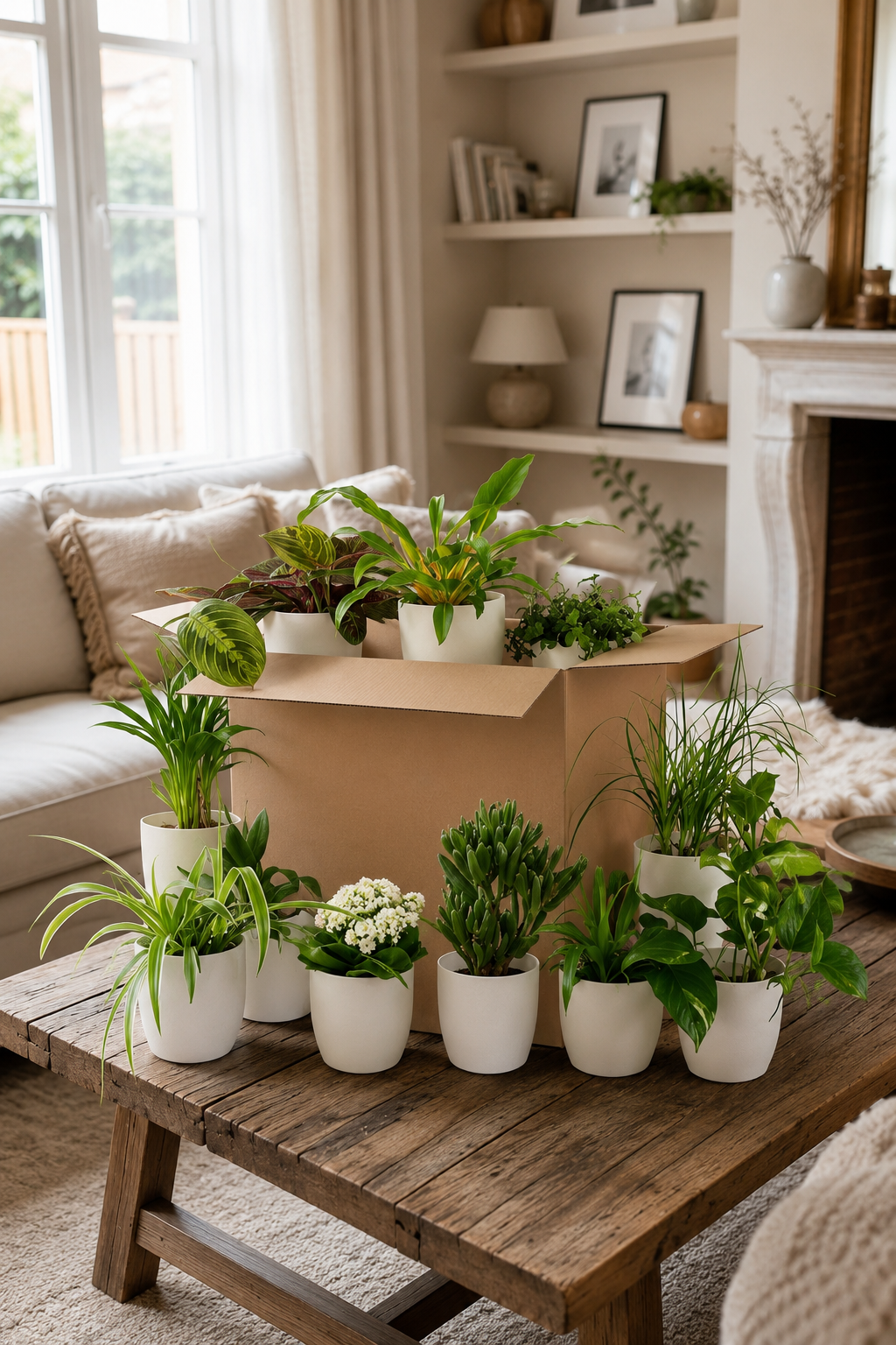 Box de Plantes Surprise à Adopter – 12 Plantes d’Intérieur
