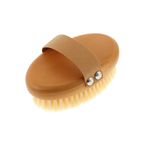Brosse Exfoliante Naturelle – Massage à Sec & Soin Revitalisant