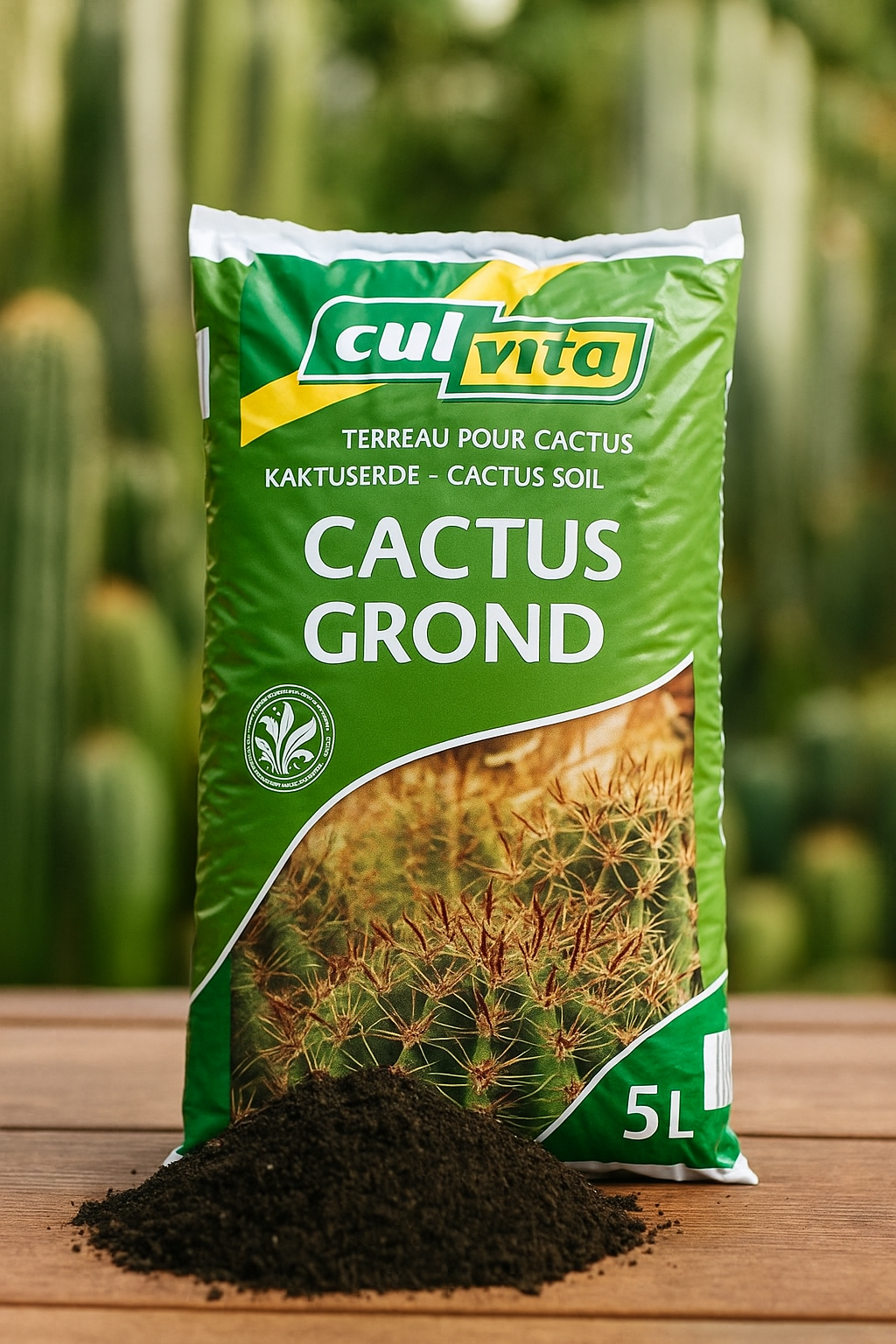 Culvita – Terreau Cactus & Plantes grasses 5L