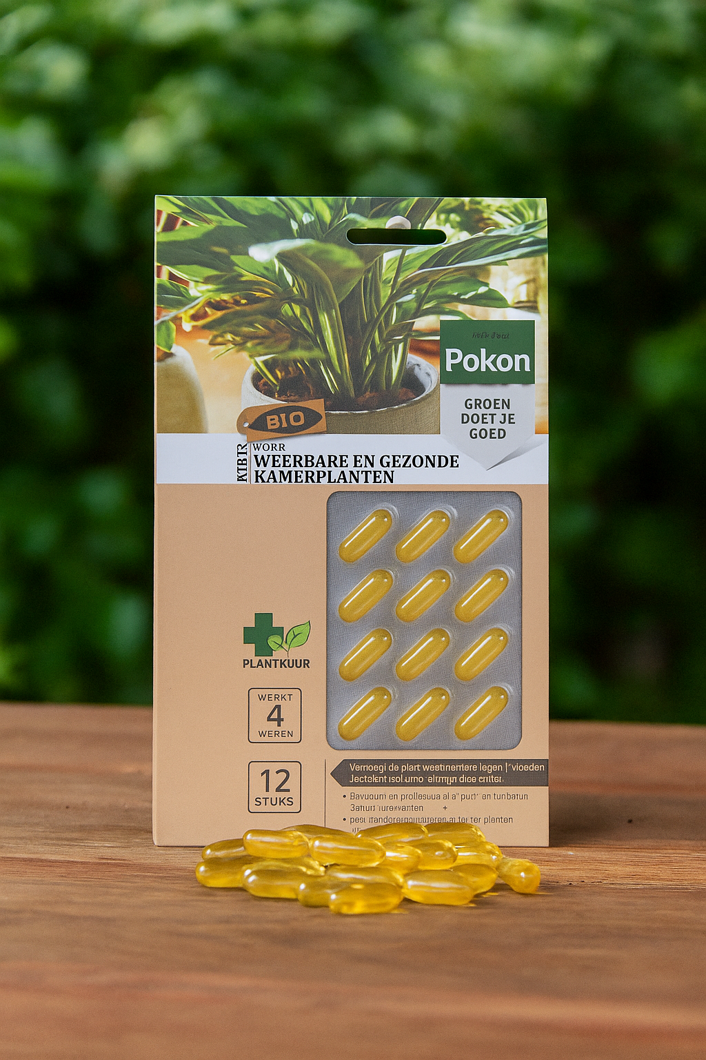 Capsules BIO nutritives pour plantes d’intérieur – Engrais horticole naturel