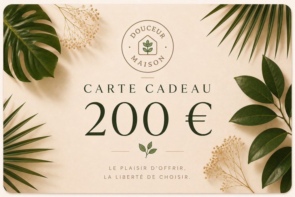 Carte cadeau Douceur Maison