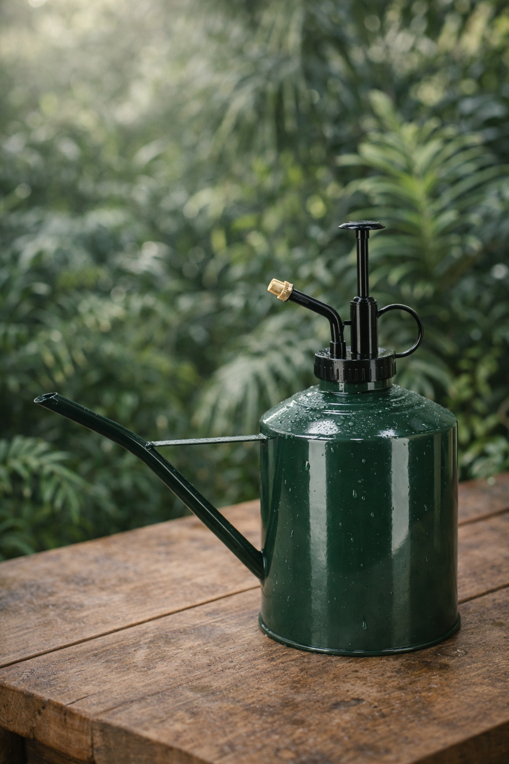 Arrosoir & Pulvérisateur 2-en-1 Vert Foncé – Arrosage Précis pour Plantes d’Intérieur et d’Extérieur