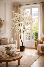 Cerisier Japonais Artificiel – Prunus Kersenbloesem – Rose & Blanc – 210 cm