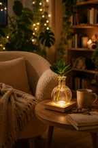 Clusia Rosea LED illuminated
