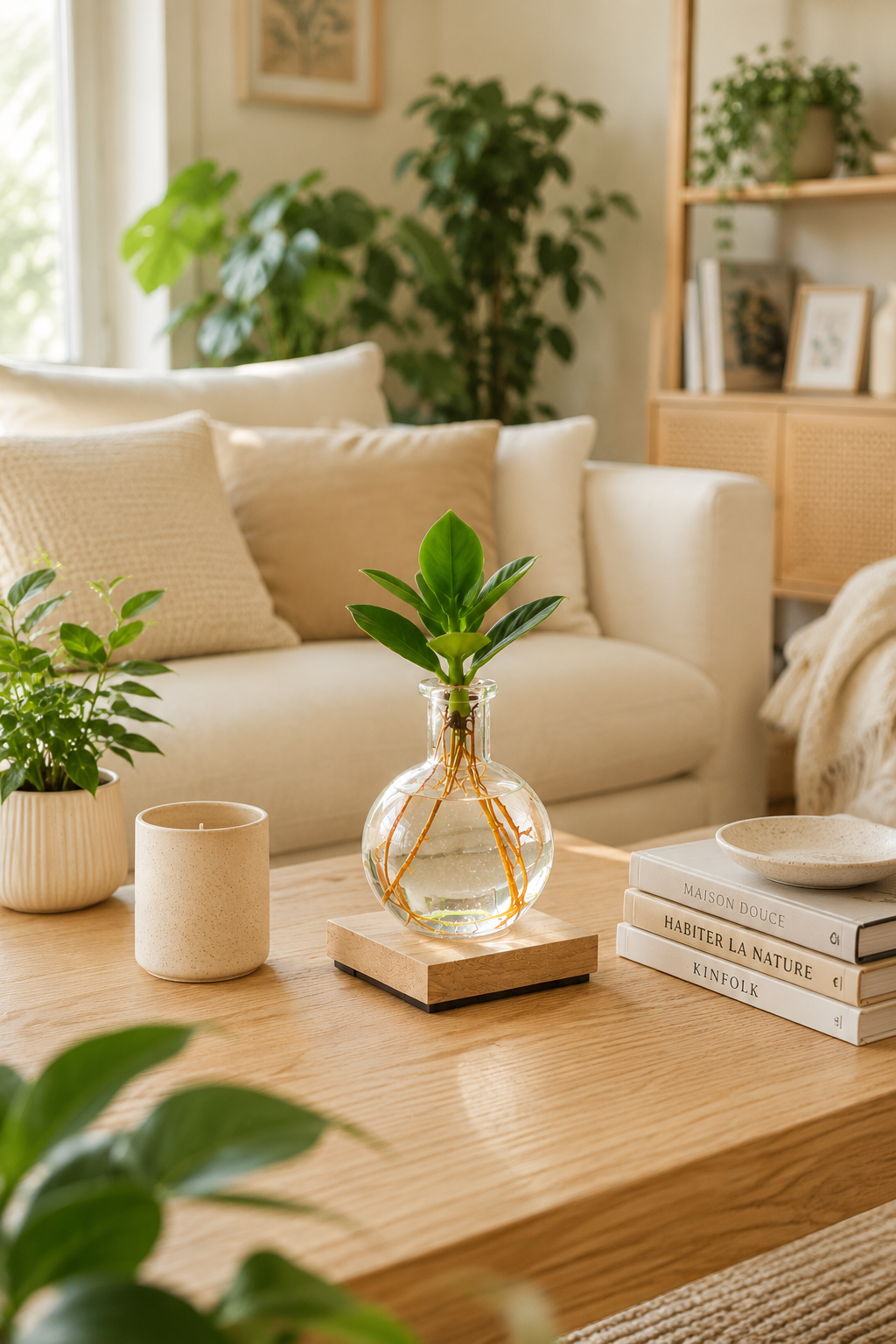 Clusia Rosea LED illuminated