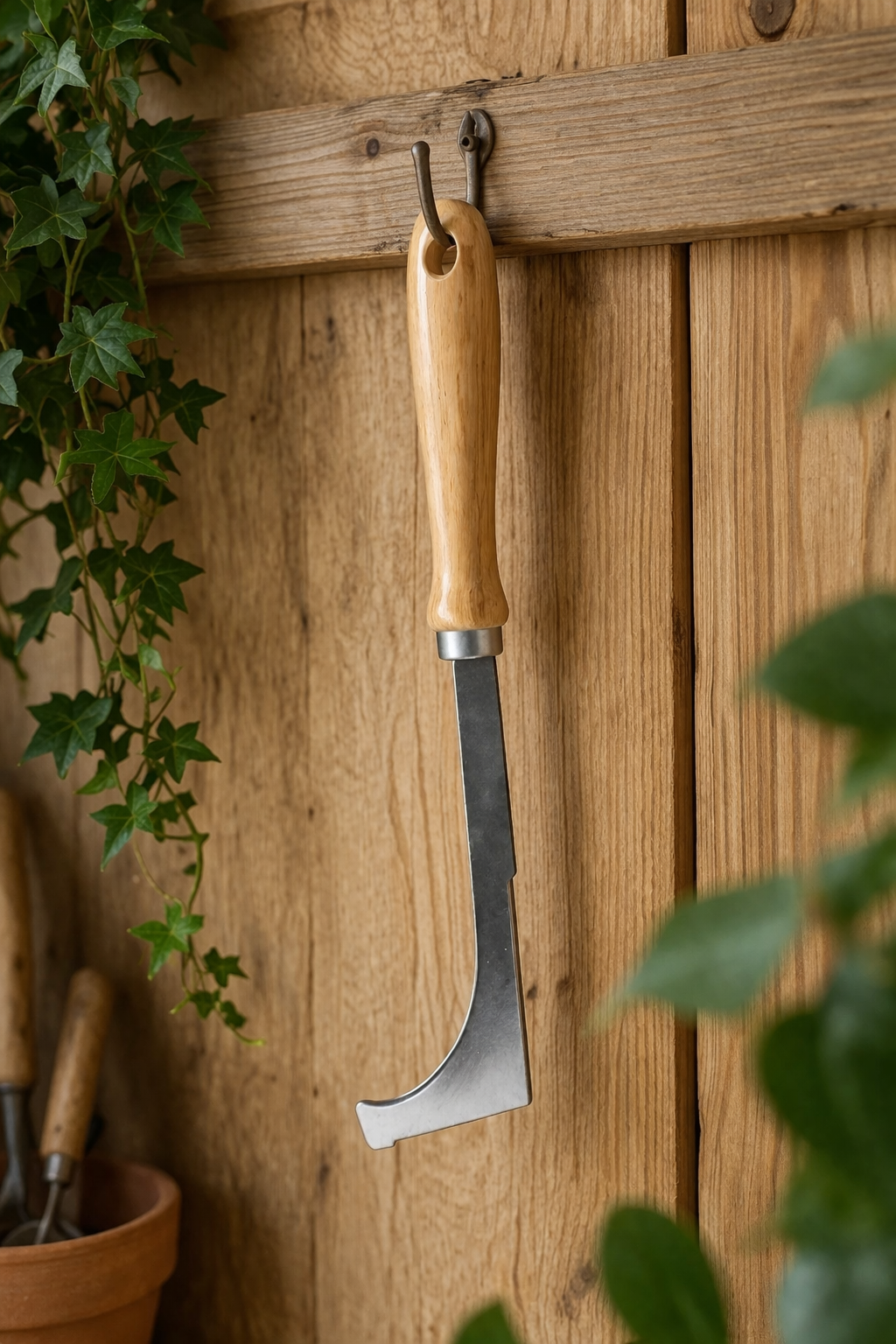 Galvanized steel hand weeding knife – Tool for joints and patios