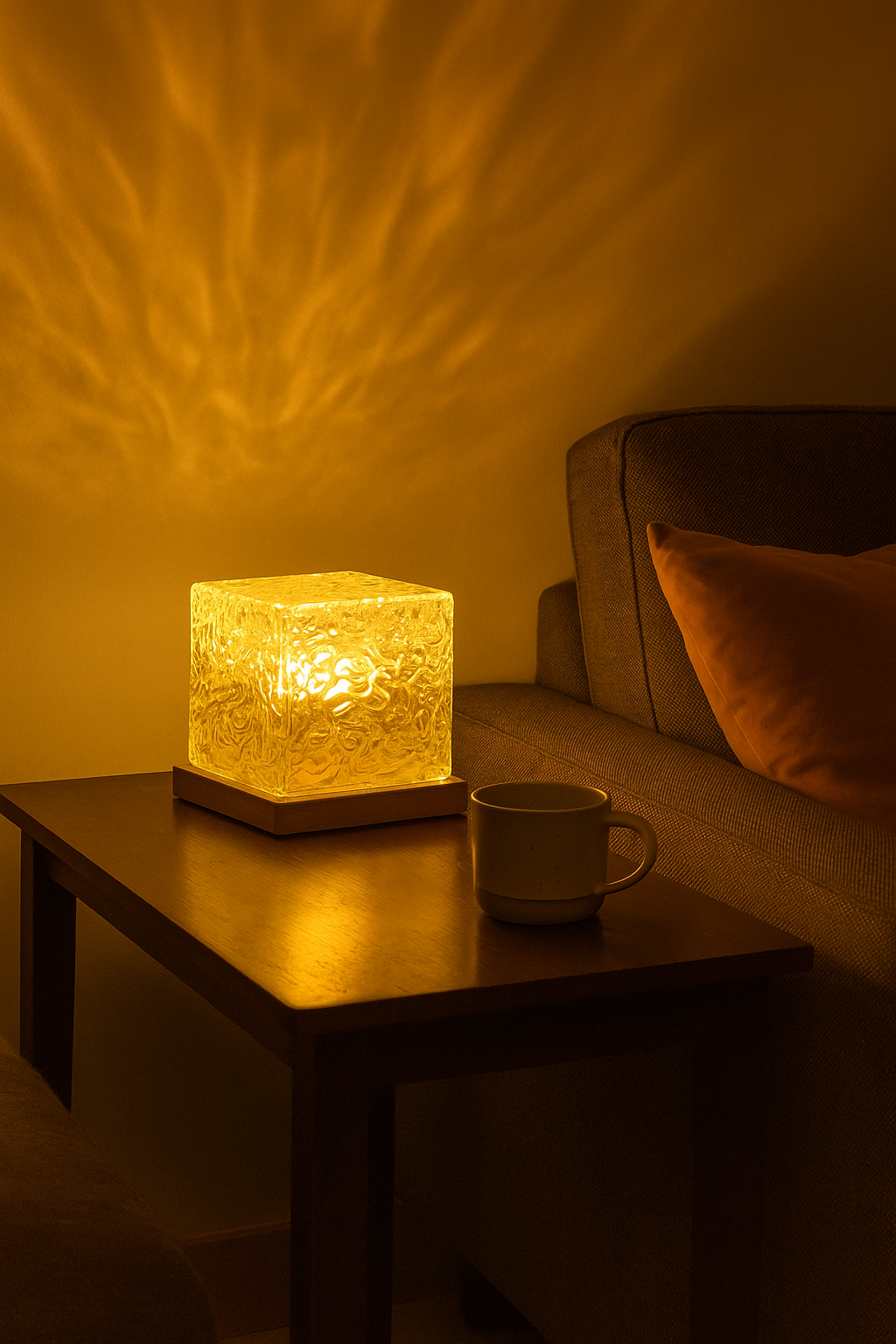 Lampe Projecteur Effet Vagues Océan – 16 Couleurs, Télécommande & USB – Ambiance Relaxante