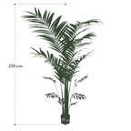 Kentia artificiel 210 cm – Palmier décoratif tropical ultra-réaliste pour intérieur
