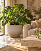 Eggy Taupe – XXL Pot – Ø55 × H43 cm