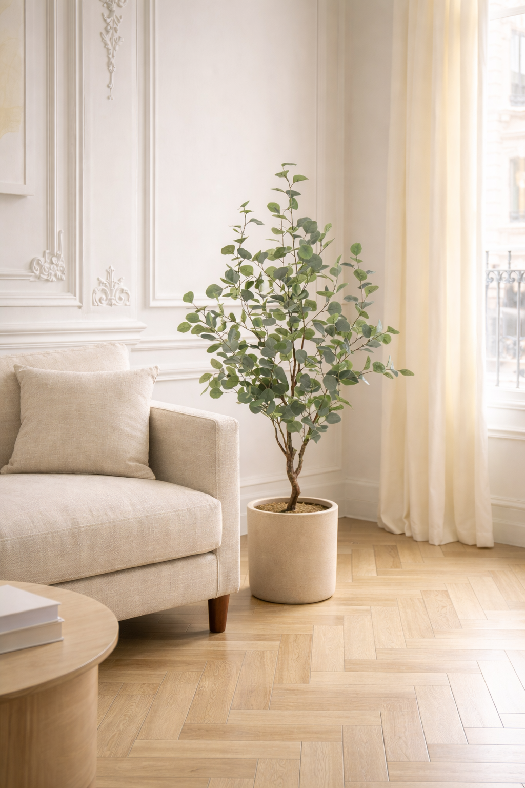 Eucalyptus artificiel – Gommier bleu décoratif 120 cm | 140 cm | 180 cm