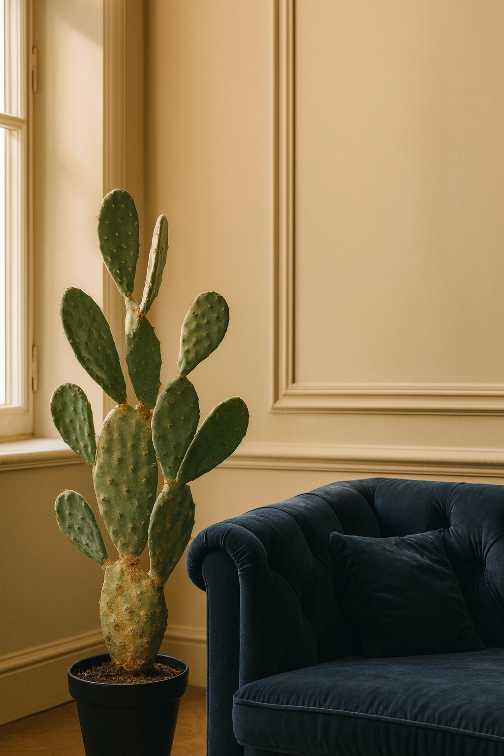 Opuntia Ficus Indica – Le cactus emblématique & solaire – Ø38 cm – 120 cm