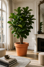 Lira Terra Terracotta XXL – Flower Pot & Cachepot Ø85 x H76 cm