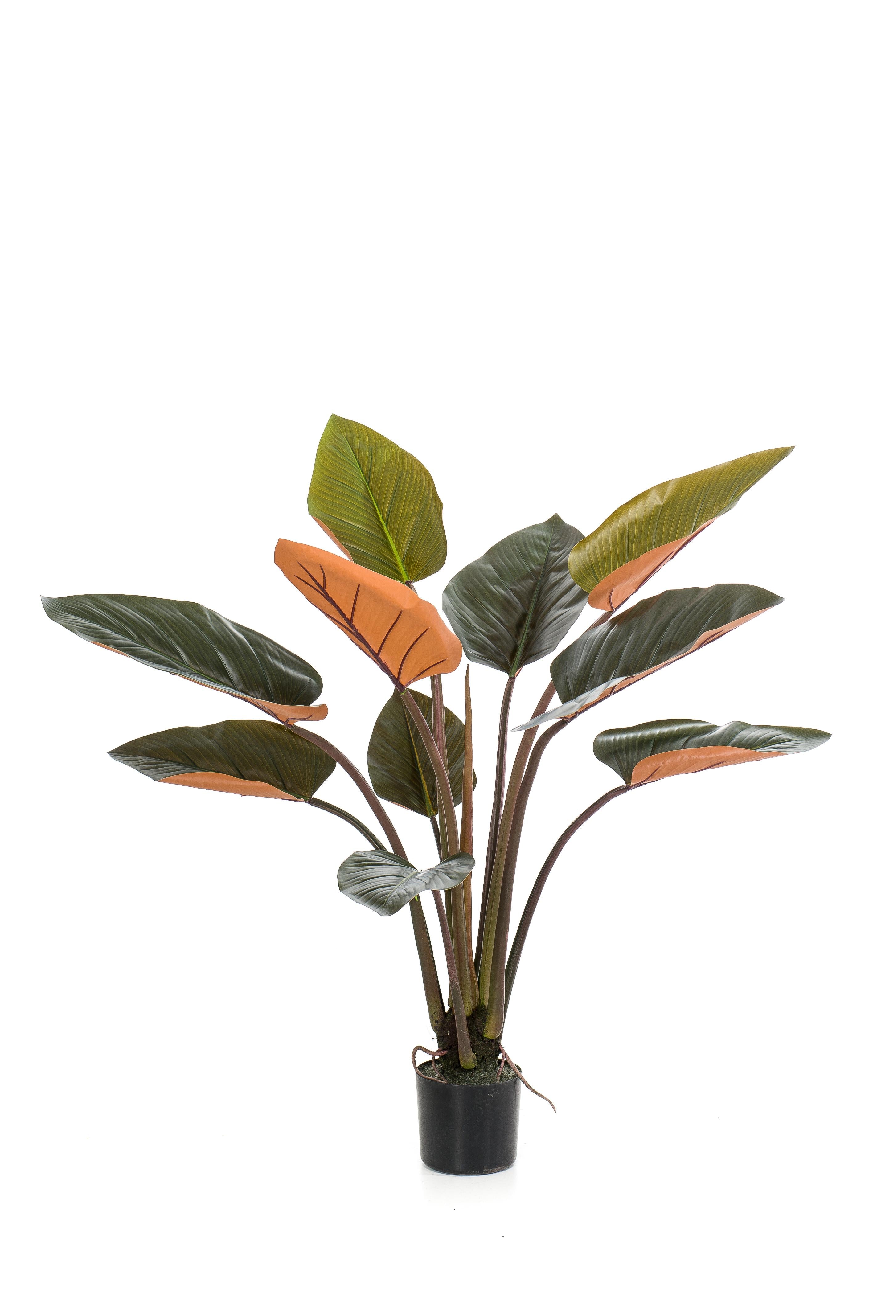 Philodendron artificiel haut de gamme – Plante décorative réaliste sans entretien (60 à 120 cm)