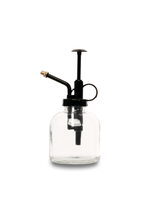 Vaporisateur d’Arrosage 300 ml – Verre & Acier Inoxydable Premium (Doré, Argenté ou Transparent)