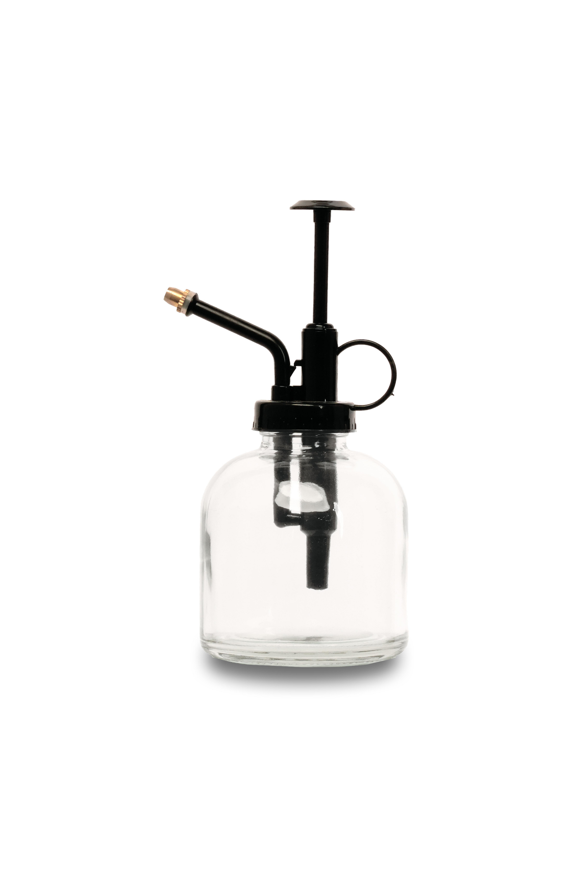 Vaporisateur d’Arrosage 300 ml – Verre & Acier Inoxydable Premium (Doré, Argenté ou Transparent)