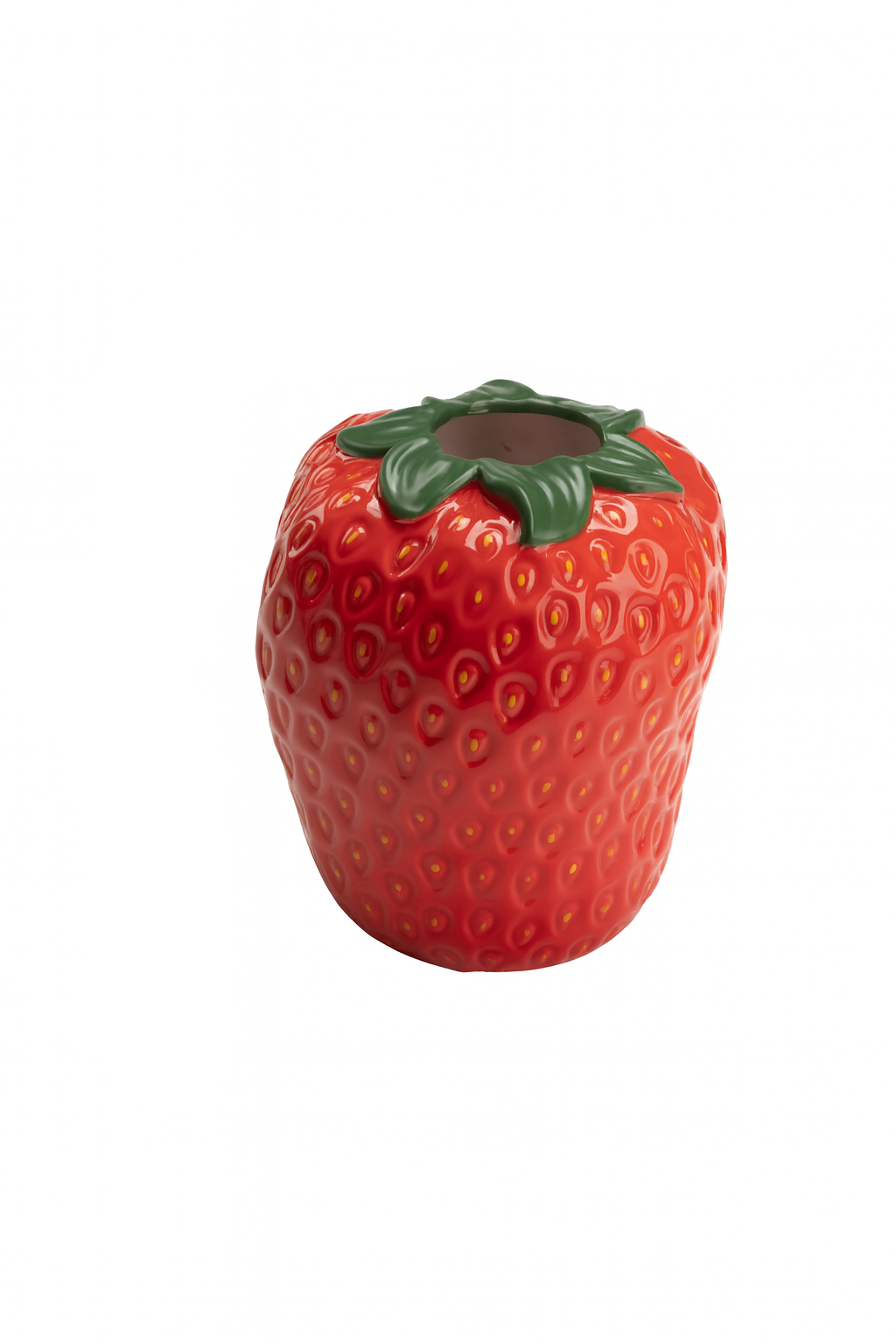Vase Fraise en Céramique – Déco Fruitée & Originale pour Intérieur Moderne