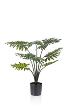 Philodendron artificiel haut de gamme – Plante décorative réaliste sans entretien (60 à 120 cm)