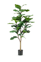 Ficus Lyrata Artificiel – Plante décorative premium – 90 à 180 cm