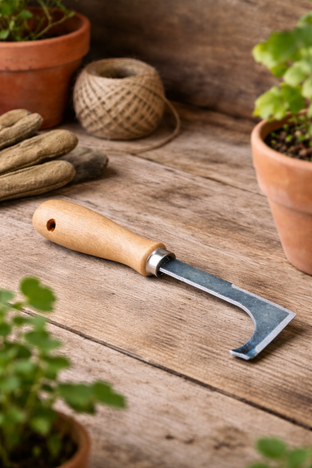 Garden Joint Scraper – Galvanized Steel Surface Weeding Tool