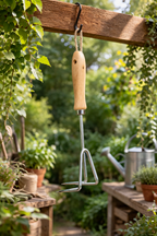 Galvanized Steel 3-Prong Garden Cultivator – Robust Tool for Aerating and Loosening Soil