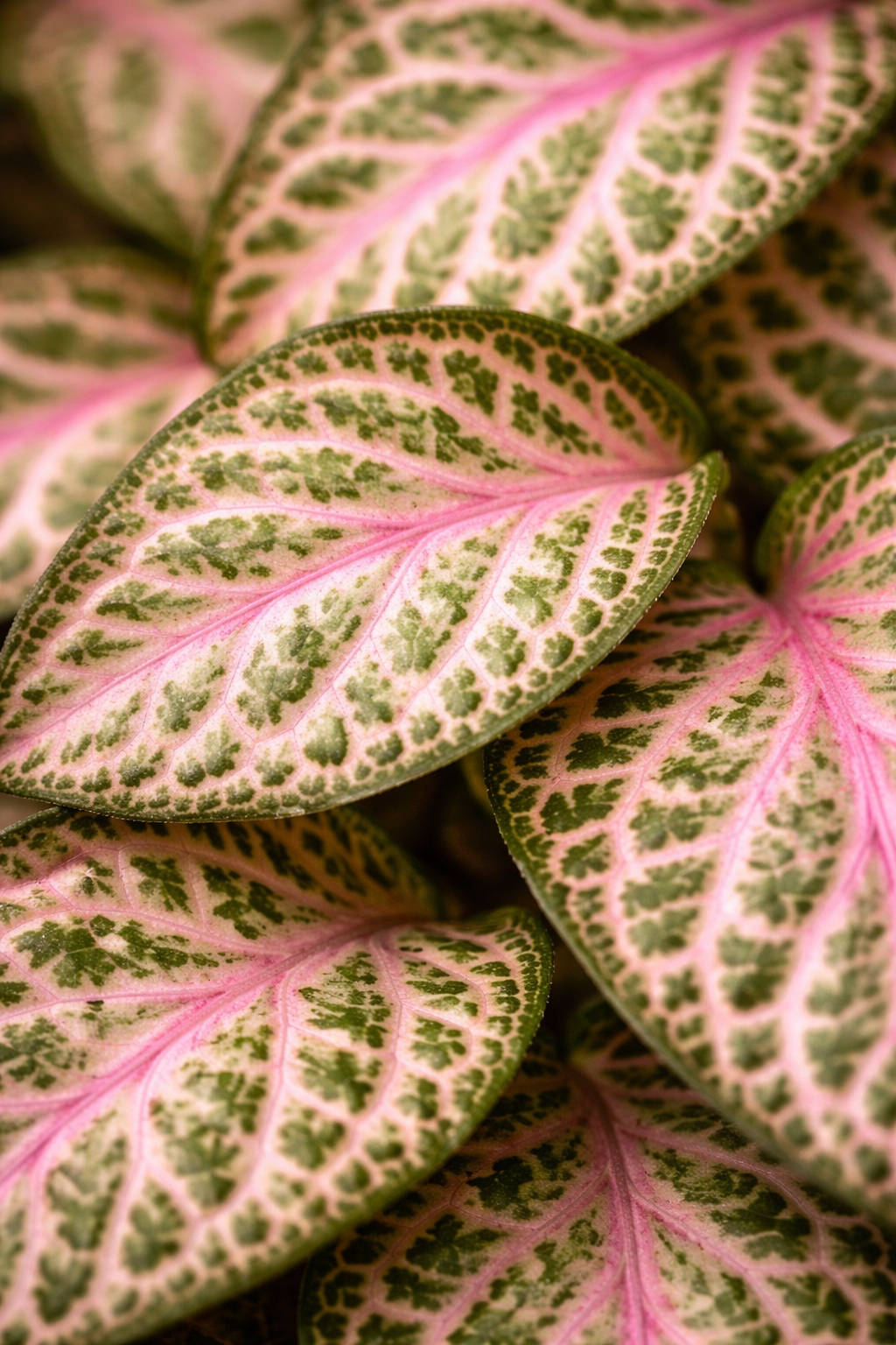 Fittonia Pink Tiger – Plante Mosaïque Rose Tropicale – Fittonia d’Intérieur Ø8,5 cm