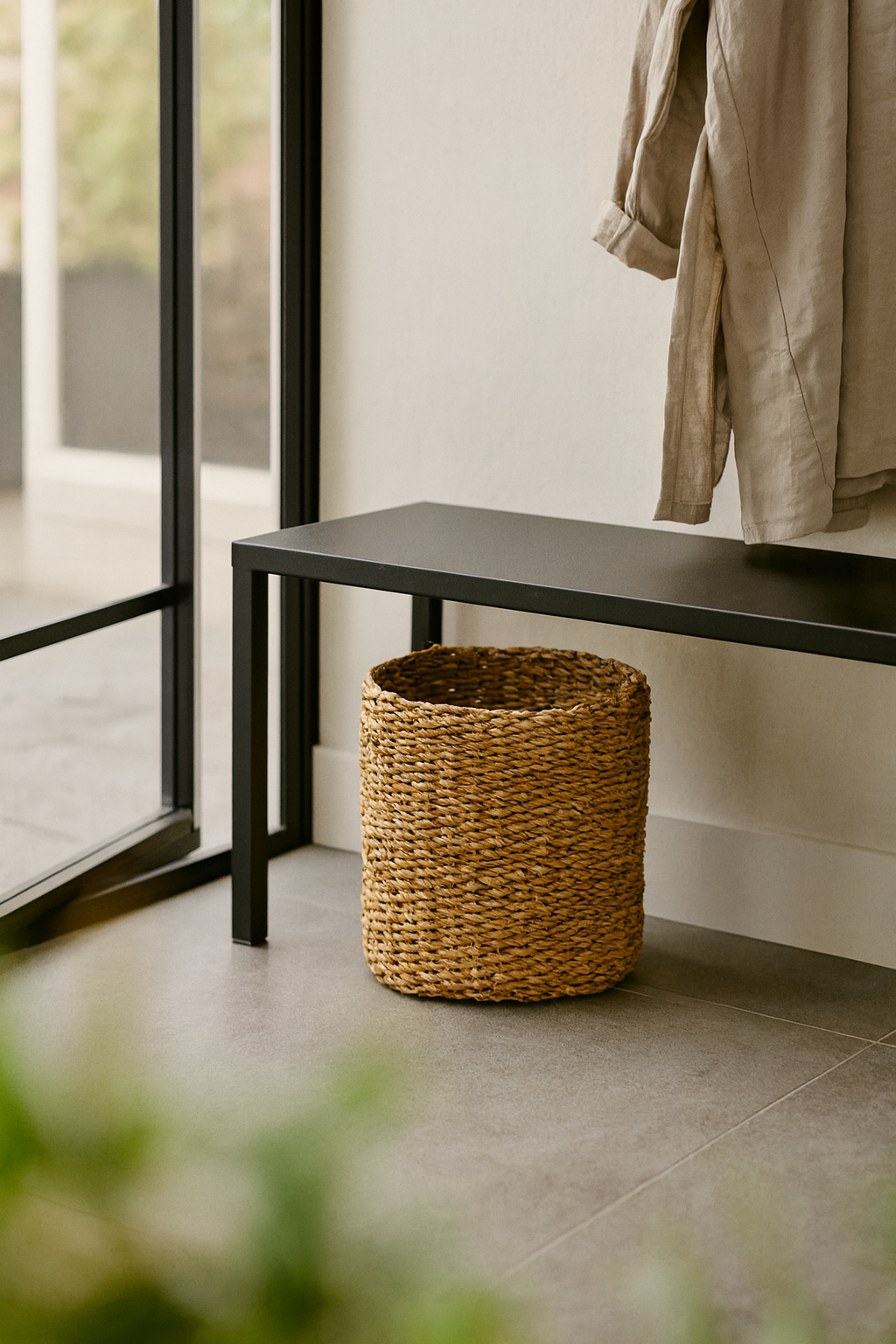 Ido-Korb aus Naturfasern – Dekorativer Pflanztopf – Douceur Maison