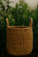 Jack Natural Fiber Plant Pot – Decorative Woven Plant Pot for Indoor Plants (5 sizes)