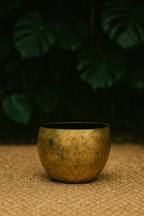 Cache-pot Ellen Brass – Laiton décoratif Ø25xH19, Ø30xH25, Ø38xH31